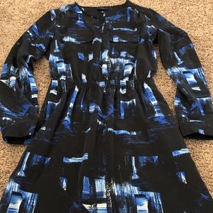 Black and Blue Mossimo Dress, Small